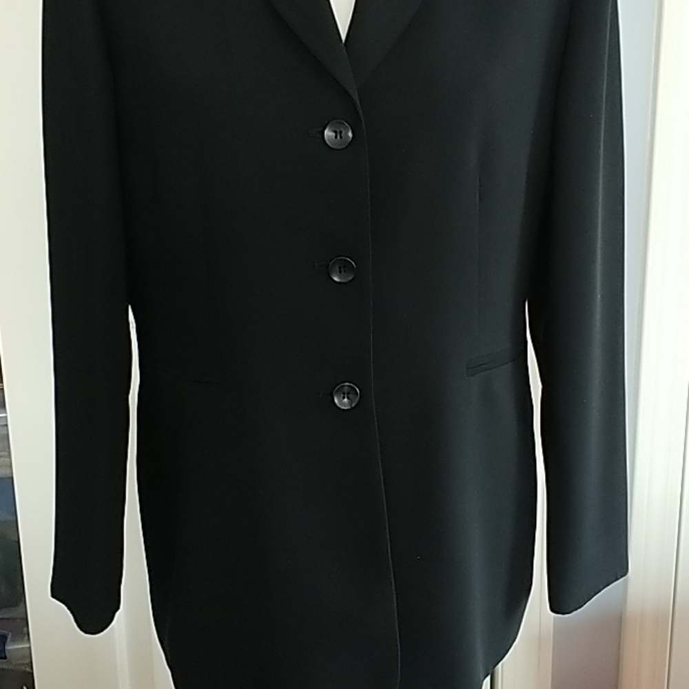 Style & Co. Black Classic Blazer 12P - Picture 2 of 8